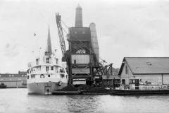 Paal Wilson & Co's MV Justo in Goole Docks.