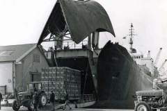 Discharging 'Carlsberg' lager