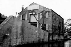 The Calder and Hebble Navigation warehouse at Coopers Bridge.