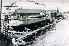 Broachdale H prior to launching in  1953.