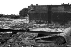 Compartment boats being scrapped