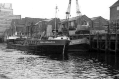 Tanker and motor barges Ribblesdale H and Maureen Anne. 