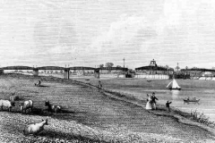 North Eastern Railway built swing bridge at Goole.