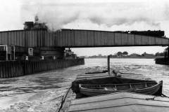 Approaching Goole Railway Bridge