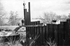 Canal maintenance work