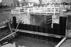 Canal maintenance work