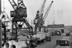 Discharging cargo at Goole