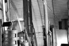 The interior of Goole's No 5 Compartment Boat Hoist.